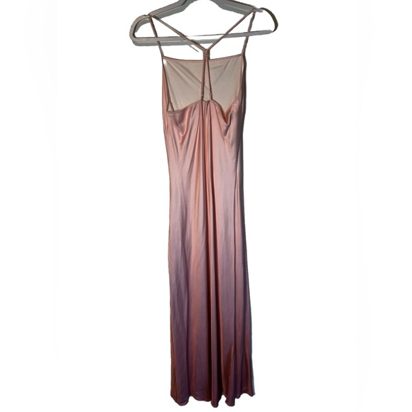 ALLSAINTS Ombre 2-In-1 Dress in Pink Nectar Slip Dress Size M - Picture 7 of 8